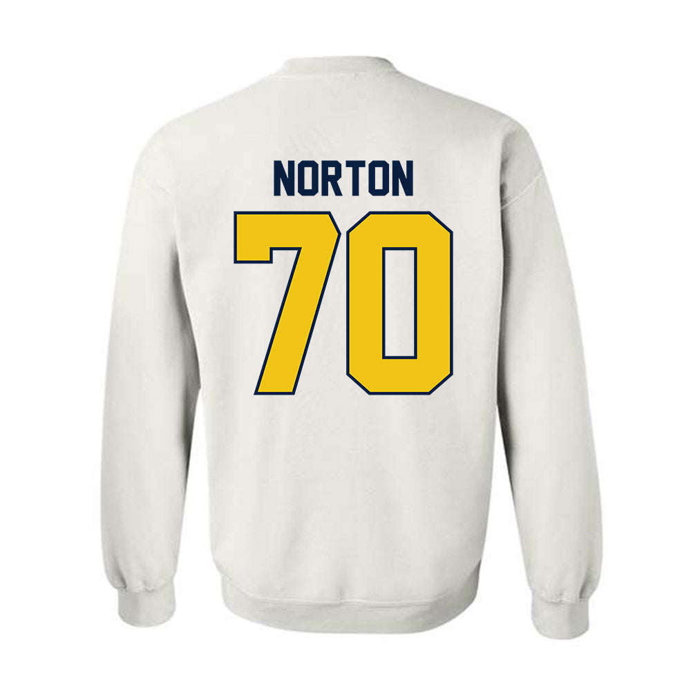 Michigan - NCAA Football : Brady Norton - Classic Shersey Crewneck Sweatshirt-1