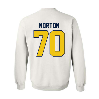 Michigan - NCAA Football : Brady Norton - Classic Shersey Crewneck Sweatshirt-1