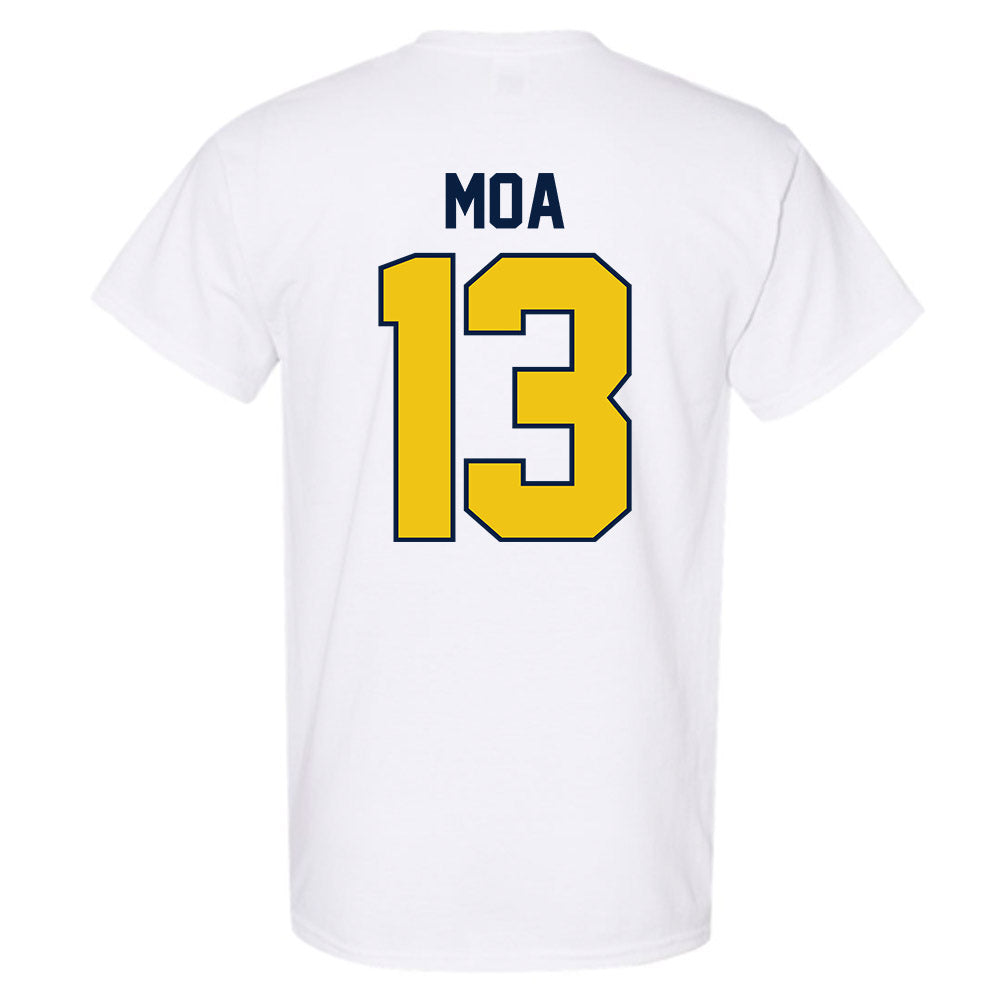 Michigan - NCAA Football : Aisea Moa - Classic Shersey T-Shirt-2