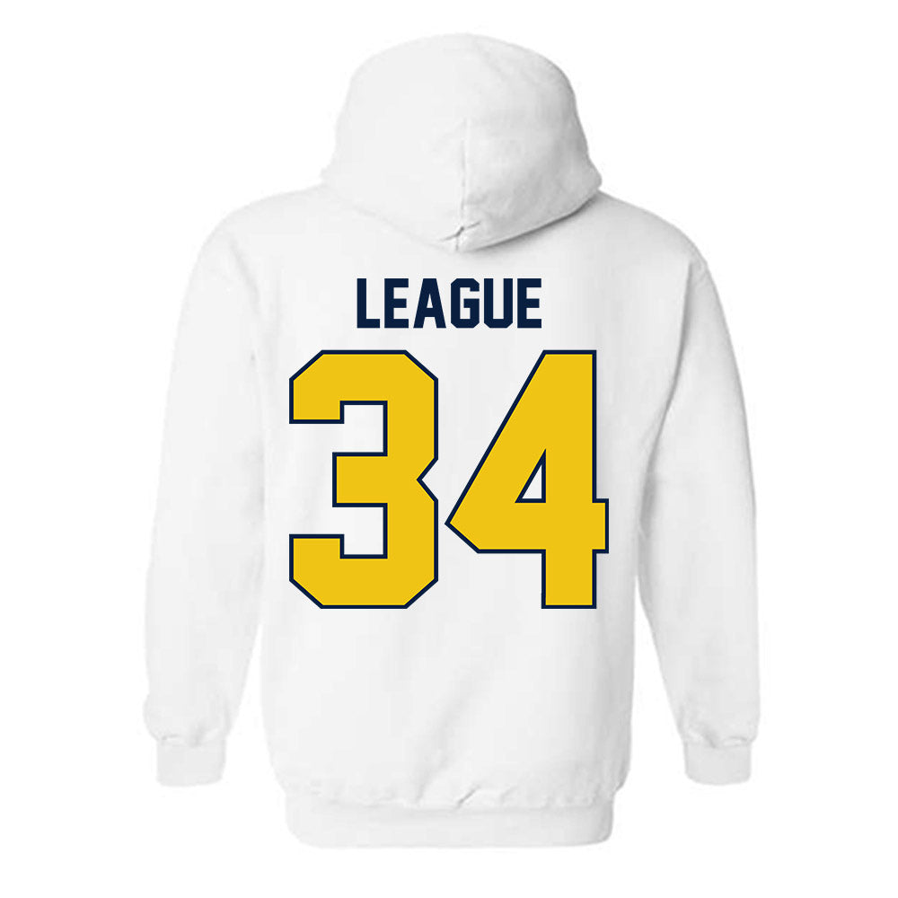 Michigan - NCAA Women's Soccer : Aniyah League - Classic Shersey Hooded Sweatshirt-2
