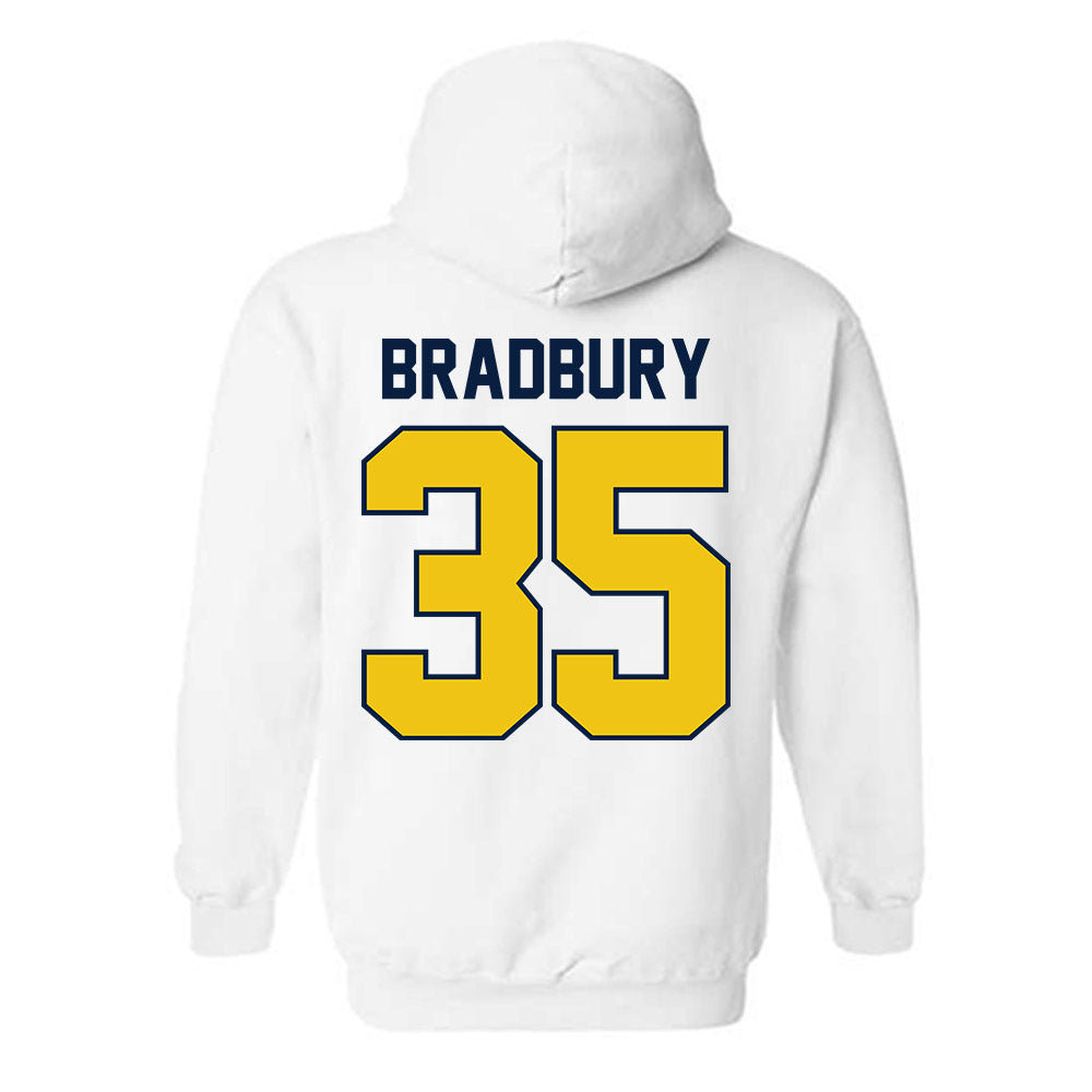 Michigan - NCAA Women's Lacrosse : Emma Bradbury - Classic Shersey Hooded Sweatshirt-1
