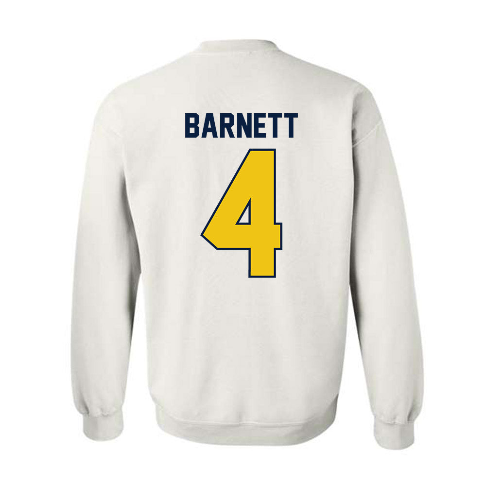 Michigan - NCAA Men's Ice Hockey : Asher Barnett - Classic Shersey Crewneck Sweatshirt-1