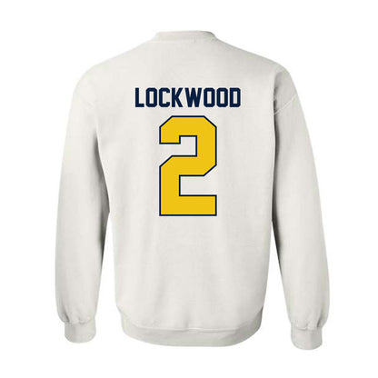 Michigan - NCAA Men's Lacrosse : Bo Lockwood - Classic Shersey Crewneck Sweatshirt-2