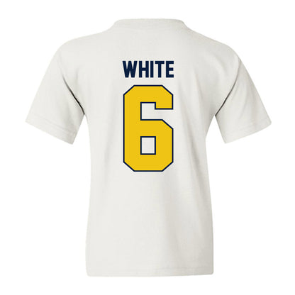 Michigan - NCAA Women's Volleyball : Ellie White - Classic Shersey Youth T-Shirt-1