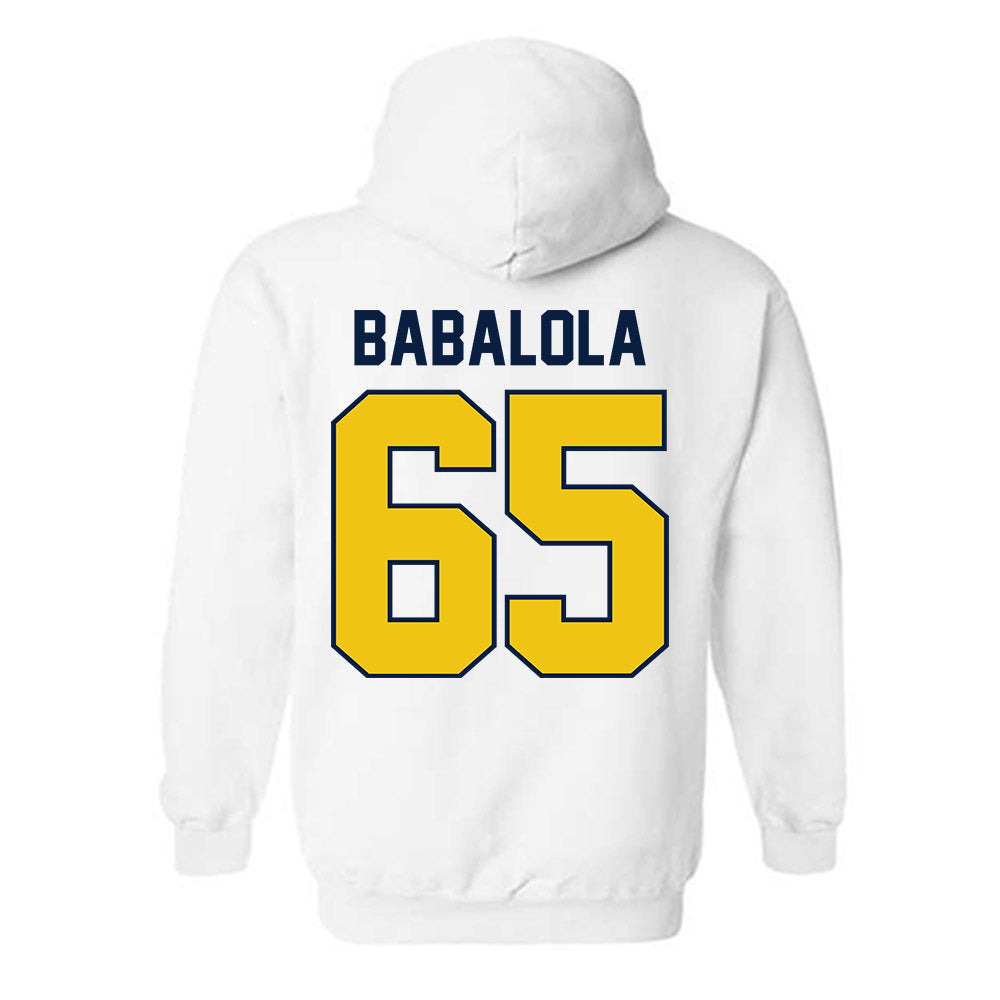 Michigan - NCAA Football : Andrew Babalola - Classic Shersey Hooded Sweatshirt-1