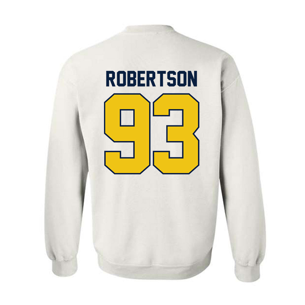 Michigan - NCAA Football : Hunter Robertson - Classic Shersey Crewneck Sweatshirt-2