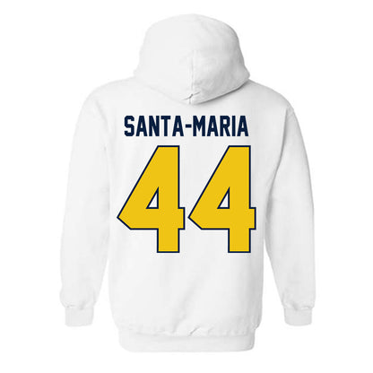 Michigan - NCAA Women's Lacrosse : Maya Santa-Maria - Classic Shersey Hooded Sweatshirt-1
