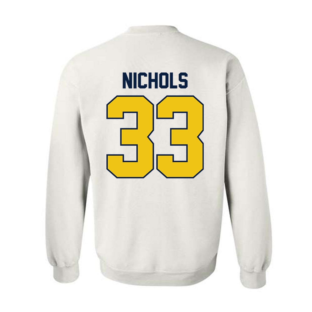 Michigan - NCAA Football : Dominic Nichols - Classic Shersey Crewneck Sweatshirt-1
