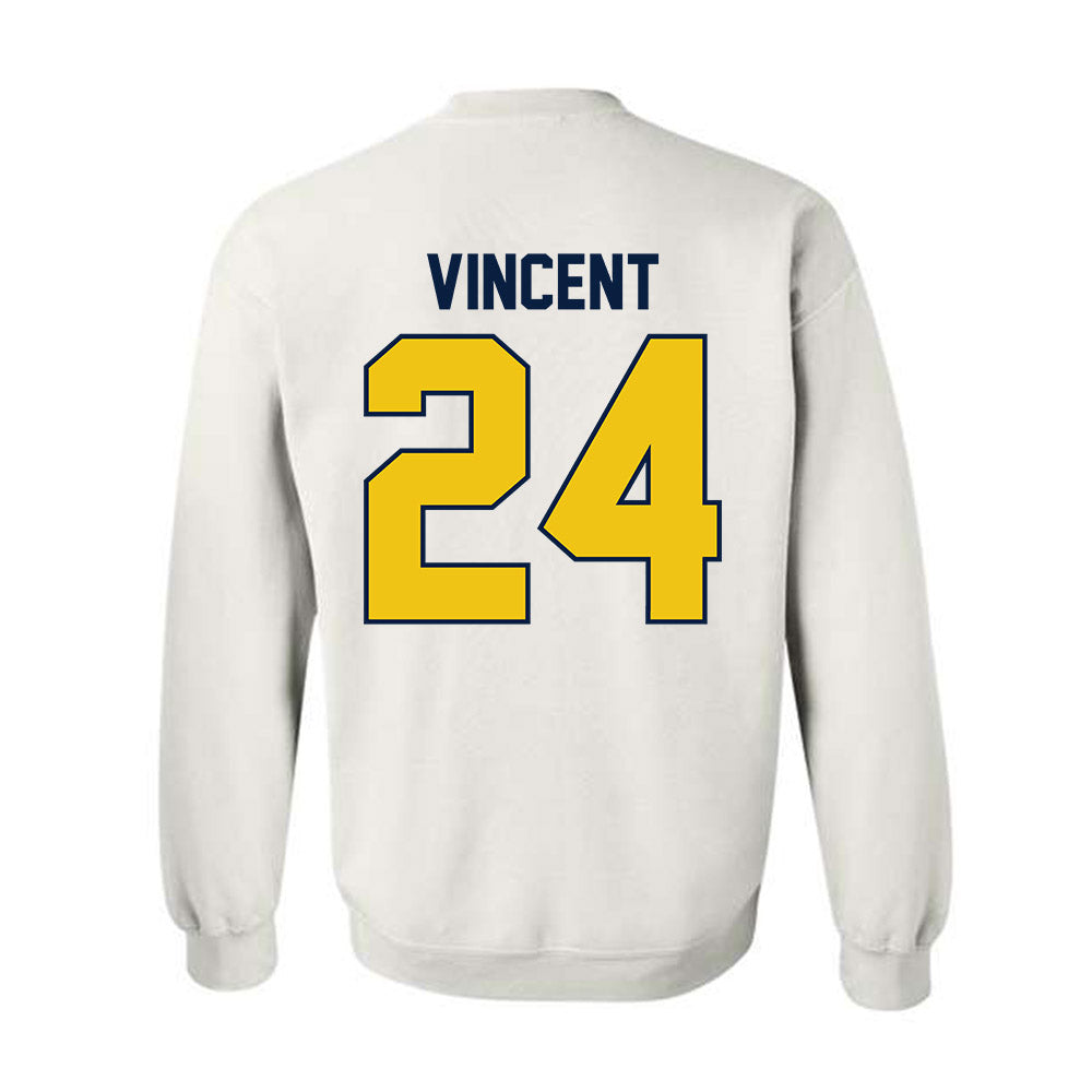 Michigan - NCAA Football : Jamarion Vincent - Classic Shersey Crewneck Sweatshirt-2