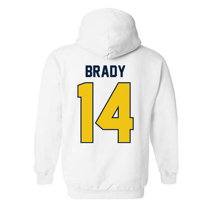 Michigan - NCAA Women's Volleyball : Hannah Brady - Classic Shersey Hooded Sweatshirt-1