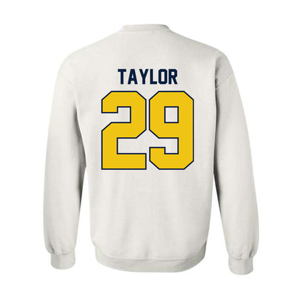 Michigan - NCAA Football : Chase Taylor - Classic Shersey Crewneck Sweatshirt-1