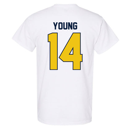 Michigan - NCAA Football : Jordan Young - Classic Shersey T-Shirt-1