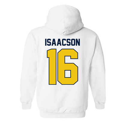 Michigan - NCAA Women's Lacrosse : Kassidy Isaacson - Classic Shersey Hooded Sweatshirt-1