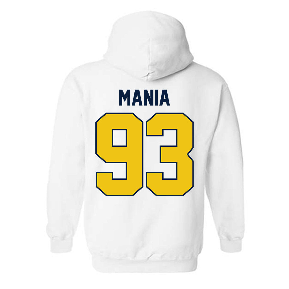 Michigan - NCAA Men's Ice Hockey : Matthew Mania - Classic Shersey Hooded Sweatshirt-1