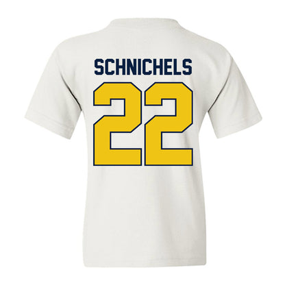 Michigan - NCAA Women's Volleyball : Sydney Schnichels - Classic Shersey Youth T-Shirt-1