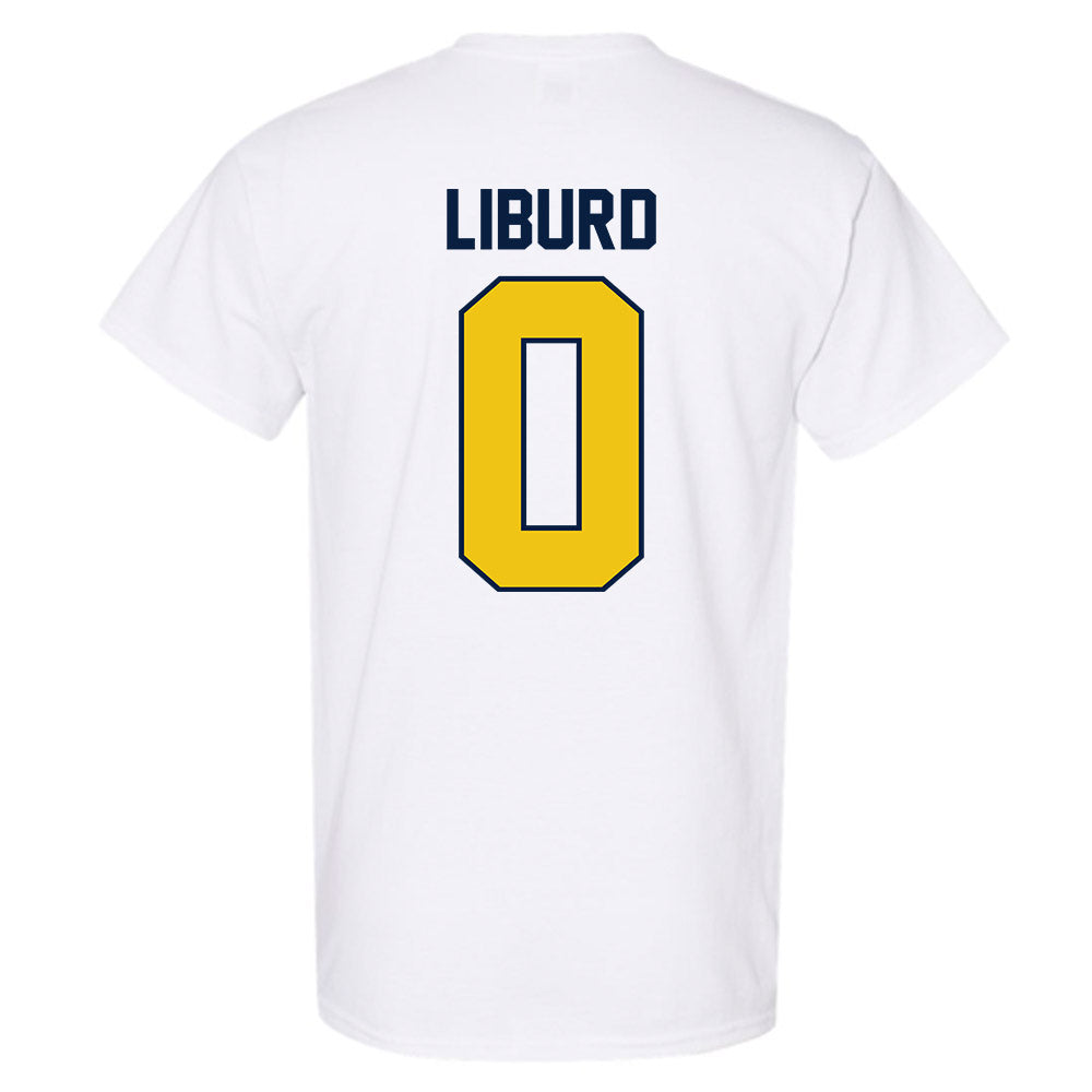 Michigan - NCAA Men's Basketball : Ricky Liburd - Classic Shersey T-Shirt-2