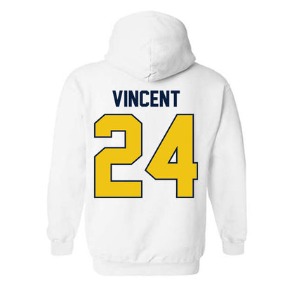 Michigan - NCAA Football : Jamarion Vincent - Classic Shersey Hooded Sweatshirt-2