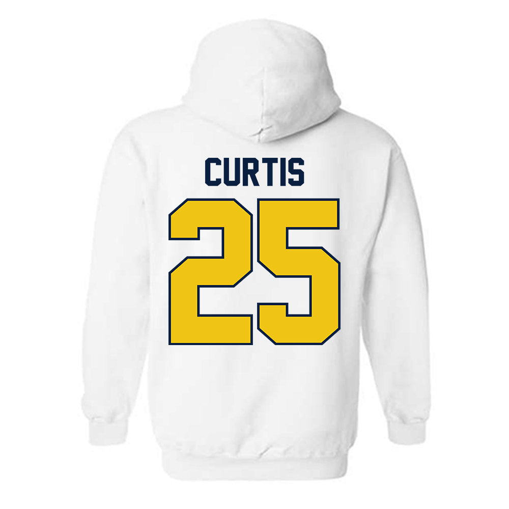 Michigan - NCAA Football : Mason Curtis - Classic Shersey Hooded Sweatshirt-1