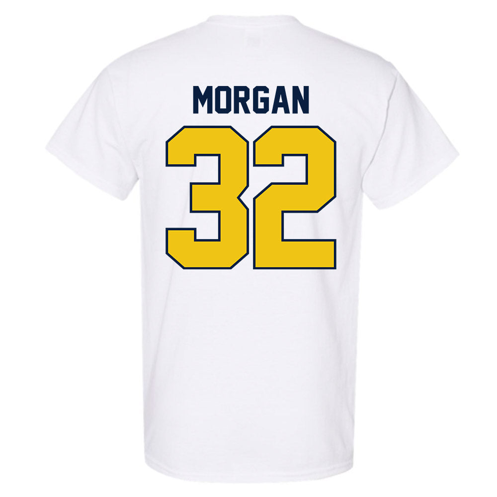 Michigan - NCAA Men's Lacrosse : John Morgan - Classic Shersey T-Shirt-2