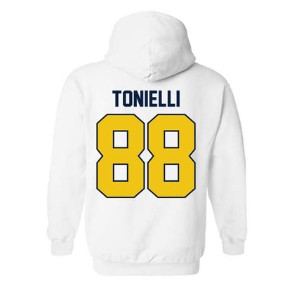 Michigan - NCAA Football : Deakon Tonielli - Classic Shersey Hooded Sweatshirt-1