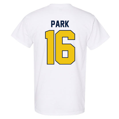 Michigan - NCAA Men's Ice Hockey : Aidan Park - Classic Shersey T-Shirt-1