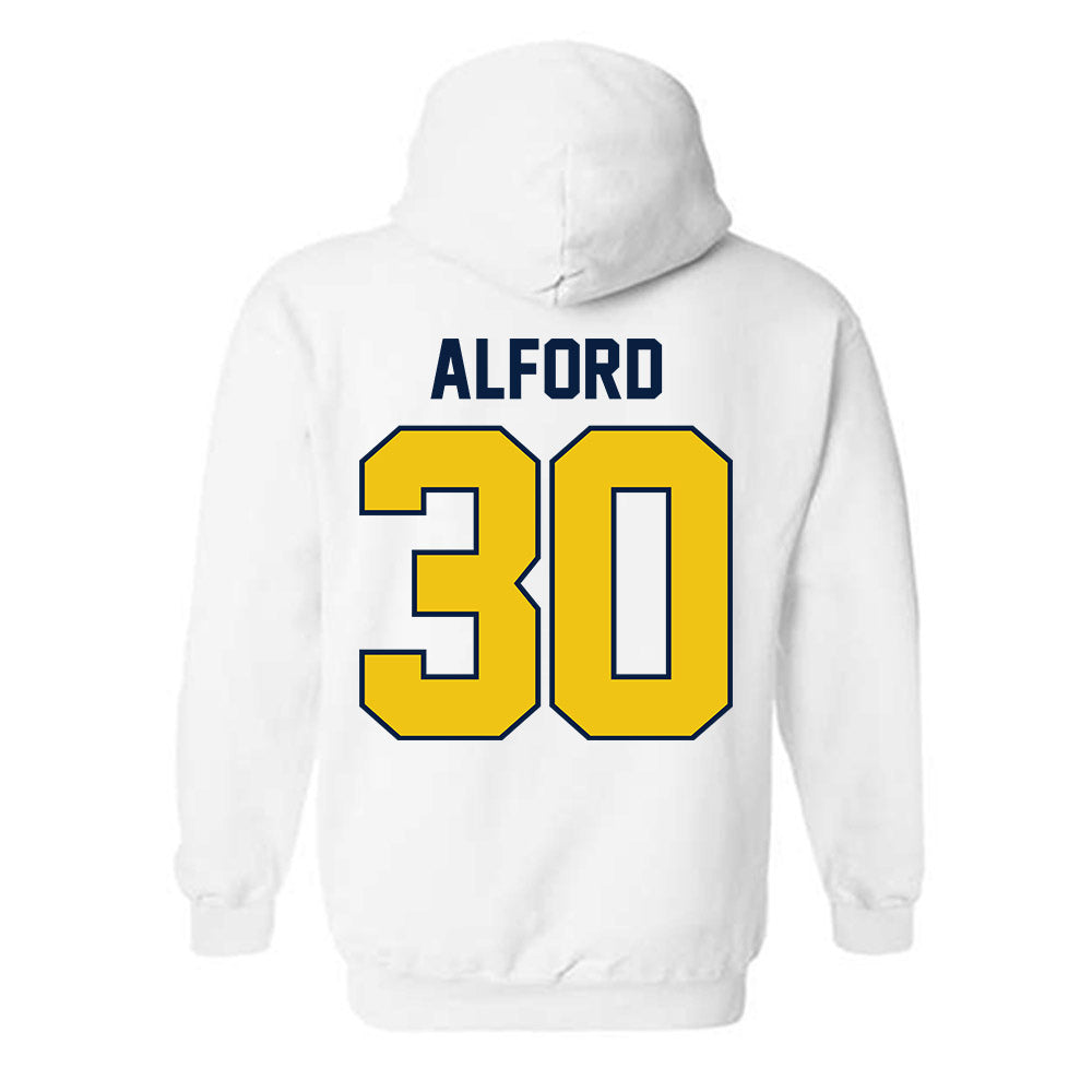 Michigan - NCAA Football : Max Alford - Classic Shersey Hooded Sweatshirt-2