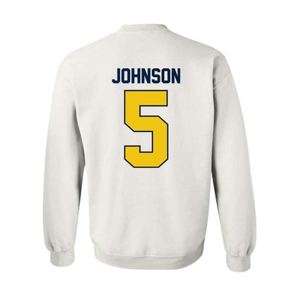 Michigan - NCAA Women's Volleyball : Lydia Johnson - Classic Shersey Crewneck Sweatshirt-1