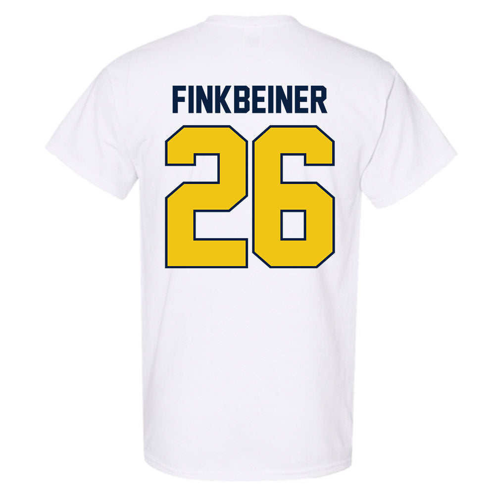 Michigan - NCAA Baseball : Tyler Finkbeiner - Classic Shersey T-Shirt-2