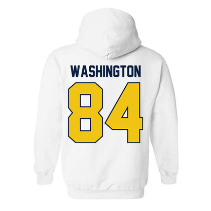 Michigan - NCAA Football : Jacob Washington - Classic Shersey Hooded Sweatshirt-1