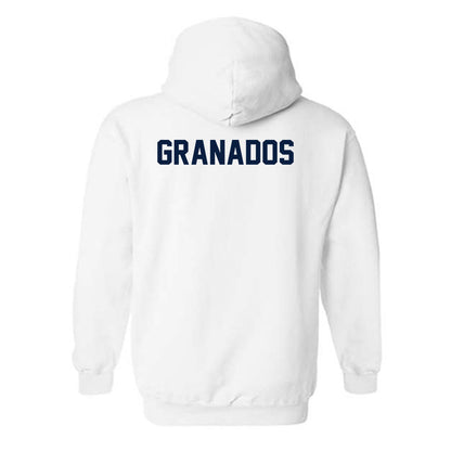 Michigan - NCAA Men's Gymnastics : Zach Granados - Classic Shersey Hooded Sweatshirt-2