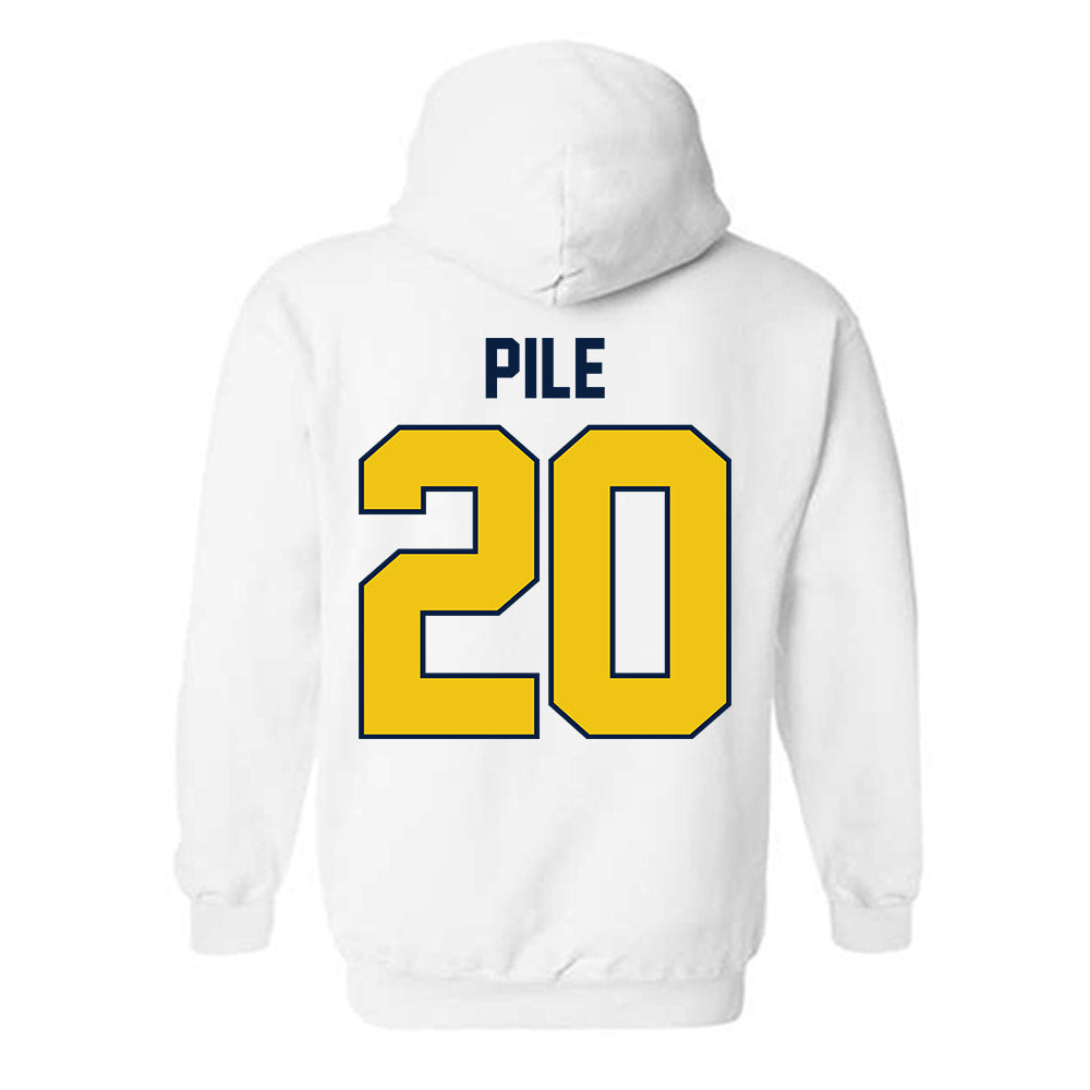Michigan - NCAA Football : Jaylen Pile - Classic Shersey Hooded Sweatshirt-2