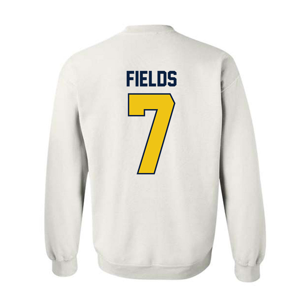 Michigan - NCAA Women's Basketball : Jessica Fields - Classic Shersey Crewneck Sweatshirt-1