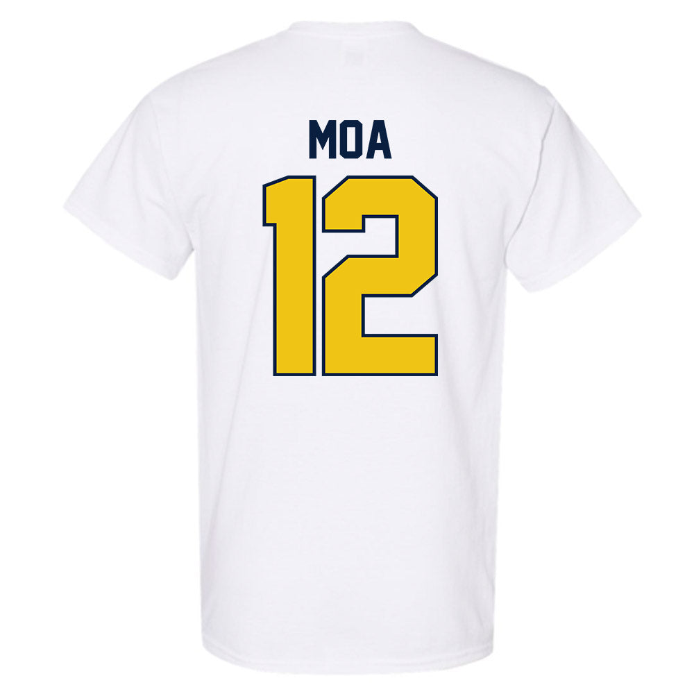 Michigan - NCAA Football : Salesi Moa - Classic Shersey T-Shirt-2