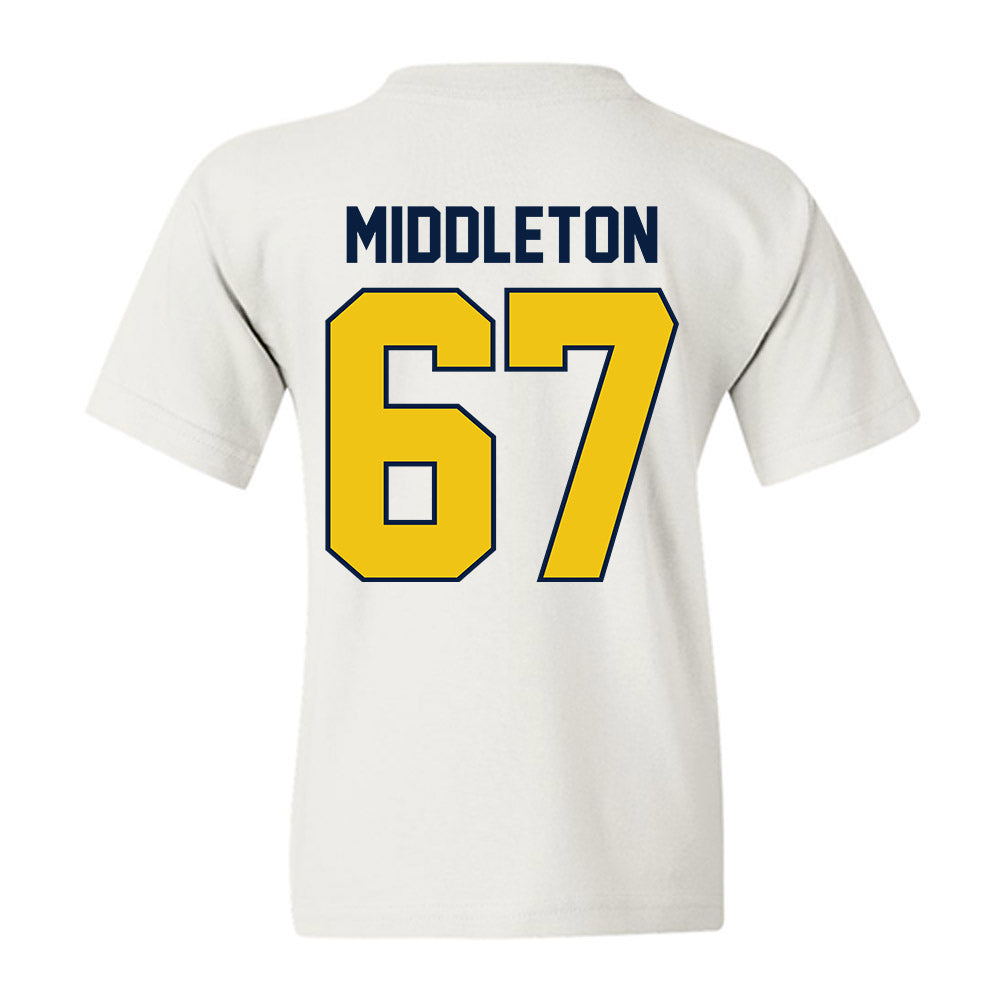 Michigan - NCAA Football : Trent Middleton - Classic Shersey Youth T-Shirt-2
