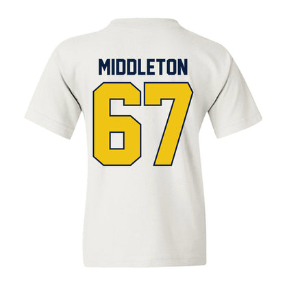 Michigan - NCAA Football : Trent Middleton - Classic Shersey Youth T-Shirt-2