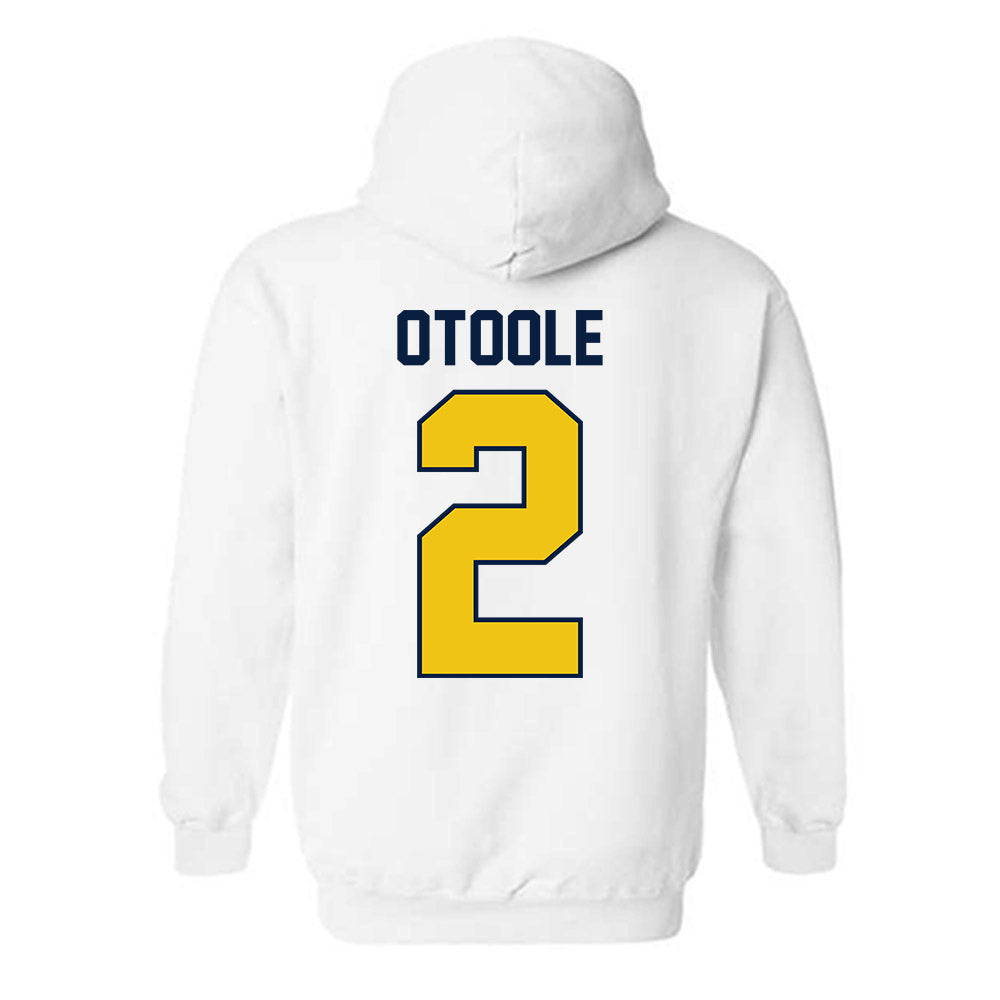 Michigan - NCAA Men's Soccer : Patrick OToole - Classic Shersey Hooded Sweatshirt-1