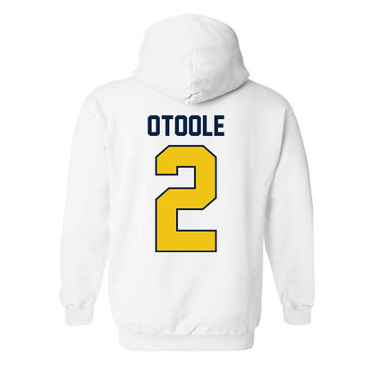 Michigan - NCAA Men's Soccer : Patrick OToole - Classic Shersey Hooded Sweatshirt-1