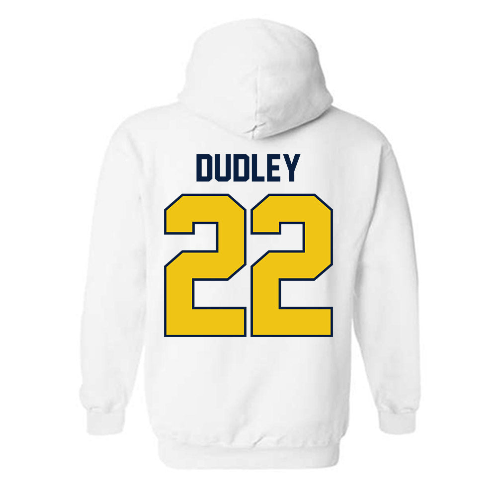 Michigan - NCAA Women's Basketball : Kendall Dudley - Classic Shersey Hooded Sweatshirt-1