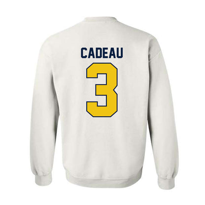 Michigan - NCAA Men's Basketball : Elliot Cadeau - Classic Shersey Crewneck Sweatshirt-2