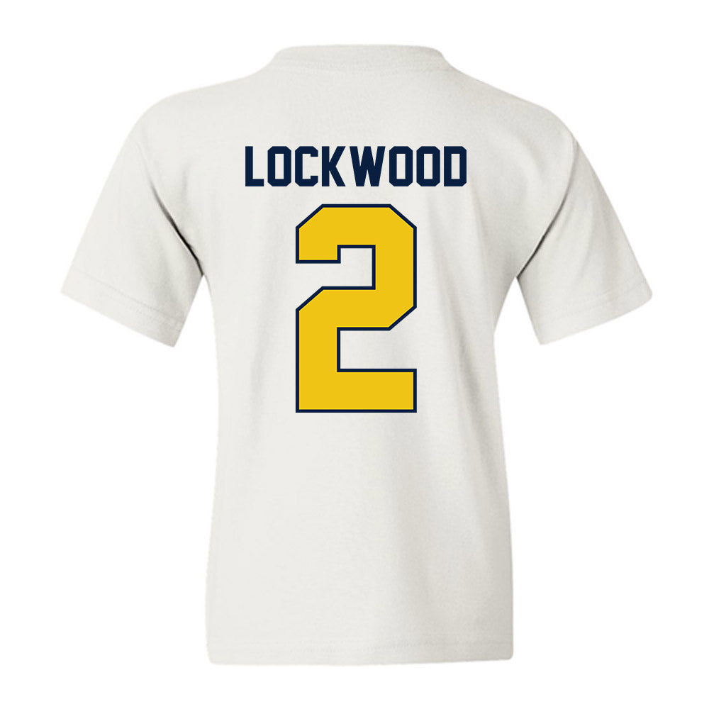 Michigan - NCAA Men's Lacrosse : Bo Lockwood - Classic Shersey Youth T-Shirt-2