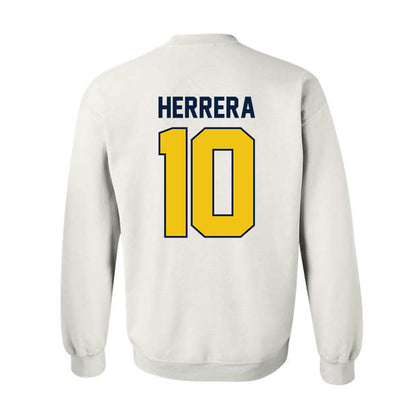 Michigan - NCAA Men's Soccer : Duilio Herrera - Classic Shersey Crewneck Sweatshirt-1