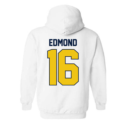Michigan - NCAA Football : Jo'Ziah Edmond - Classic Shersey Hooded Sweatshirt-1