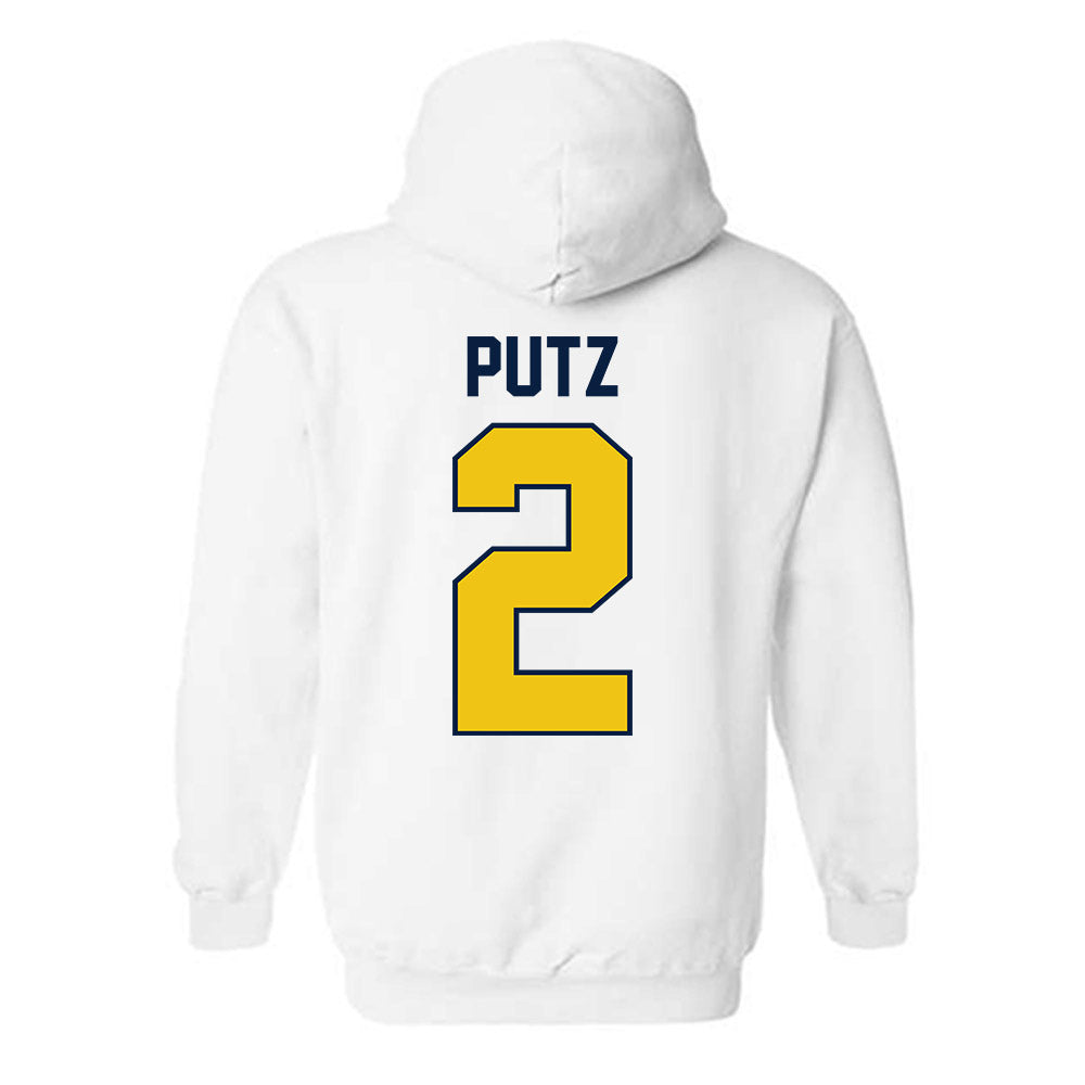 Michigan - NCAA Softball : Lauren Putz - Classic Shersey Hooded Sweatshirt-2