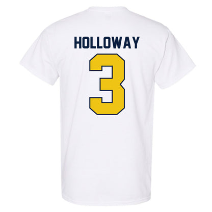 Michigan - NCAA Women's Basketball : Mila Holloway - Classic Shersey T-Shirt-1