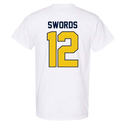 Michigan - NCAA Women's Basketball : Syla Swords - Classic Shersey T-Shirt-1