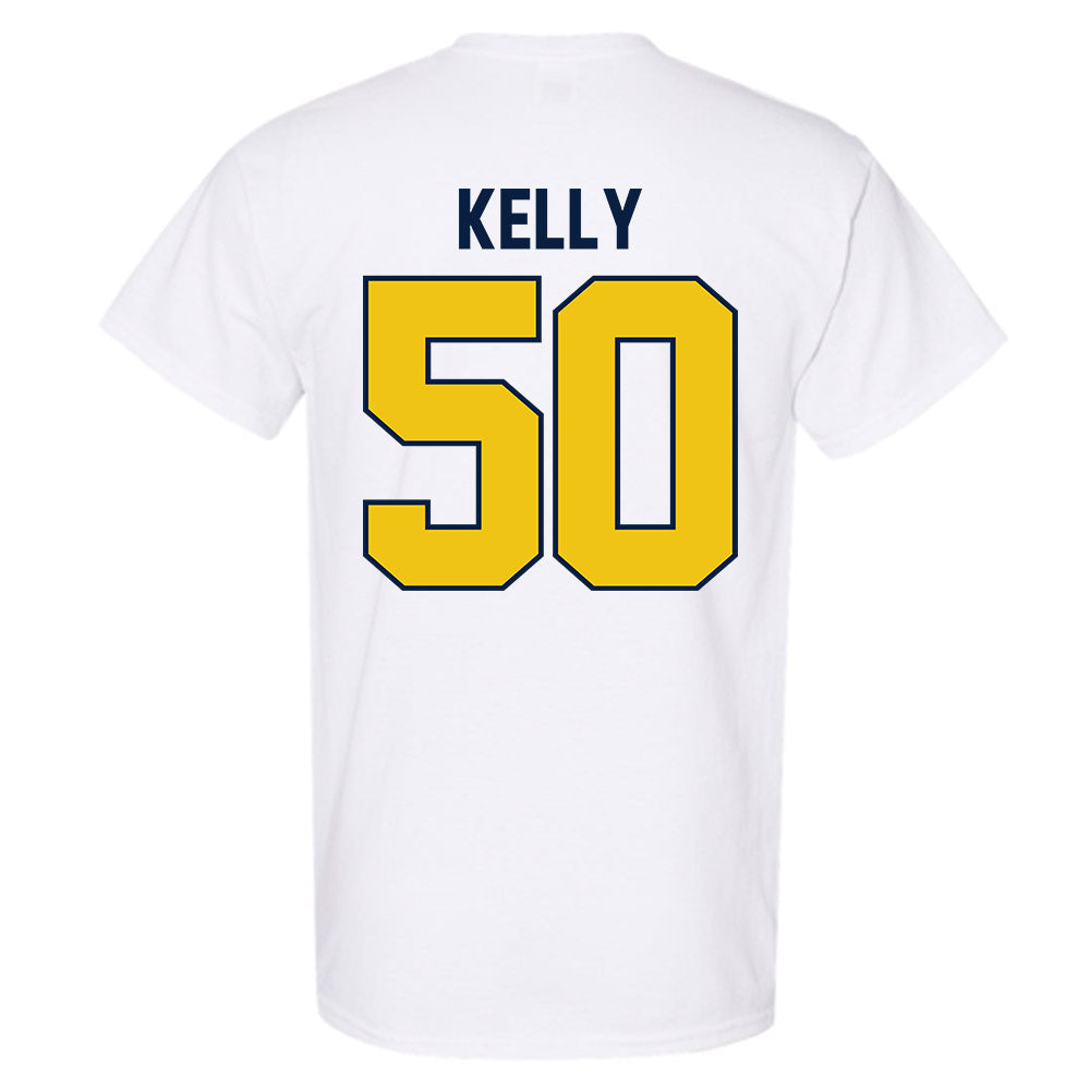 Michigan - NCAA Men's Lacrosse : Michael Kelly - Classic Shersey T-Shirt-2