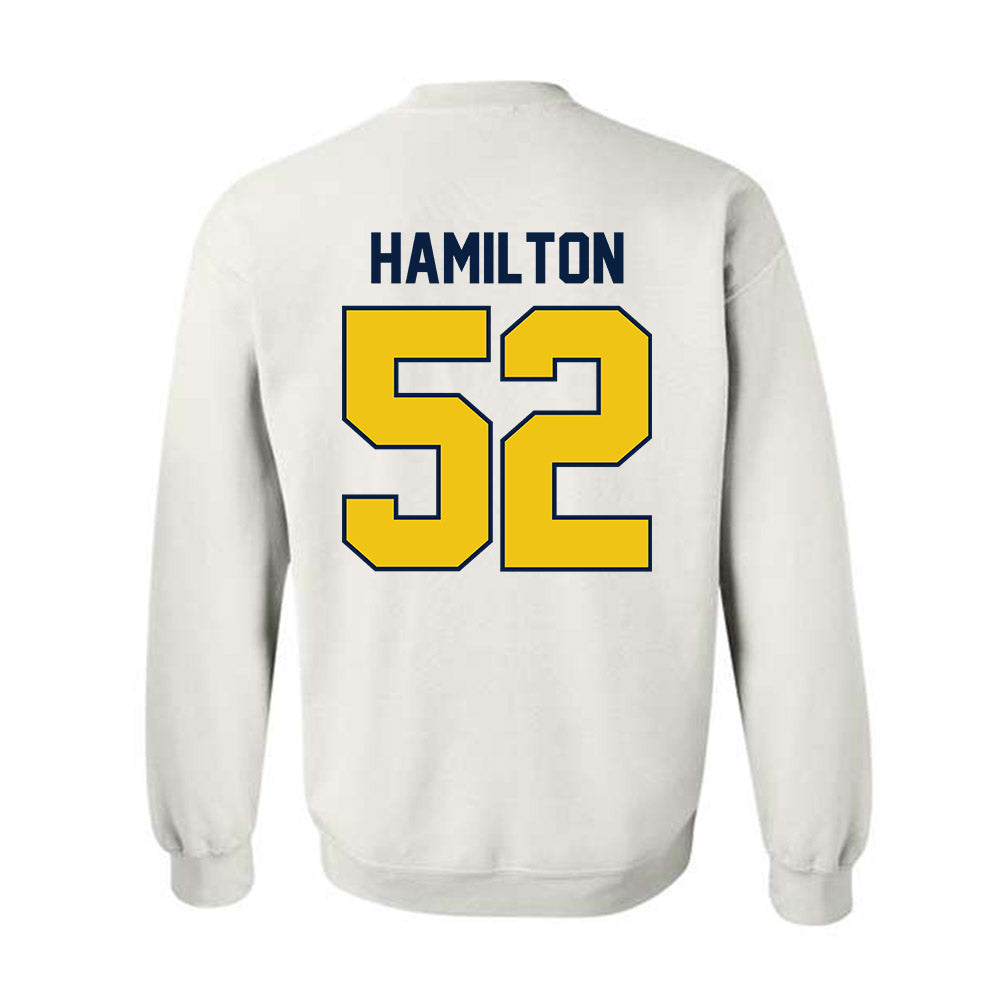 Michigan - NCAA Football : Ace Hamilton - Classic Shersey Crewneck Sweatshirt-2
