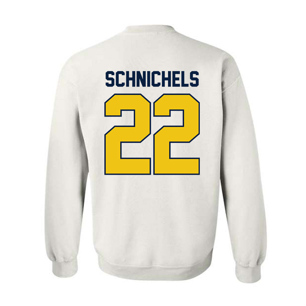 Michigan - NCAA Women's Volleyball : Sydney Schnichels - Classic Shersey Crewneck Sweatshirt-1