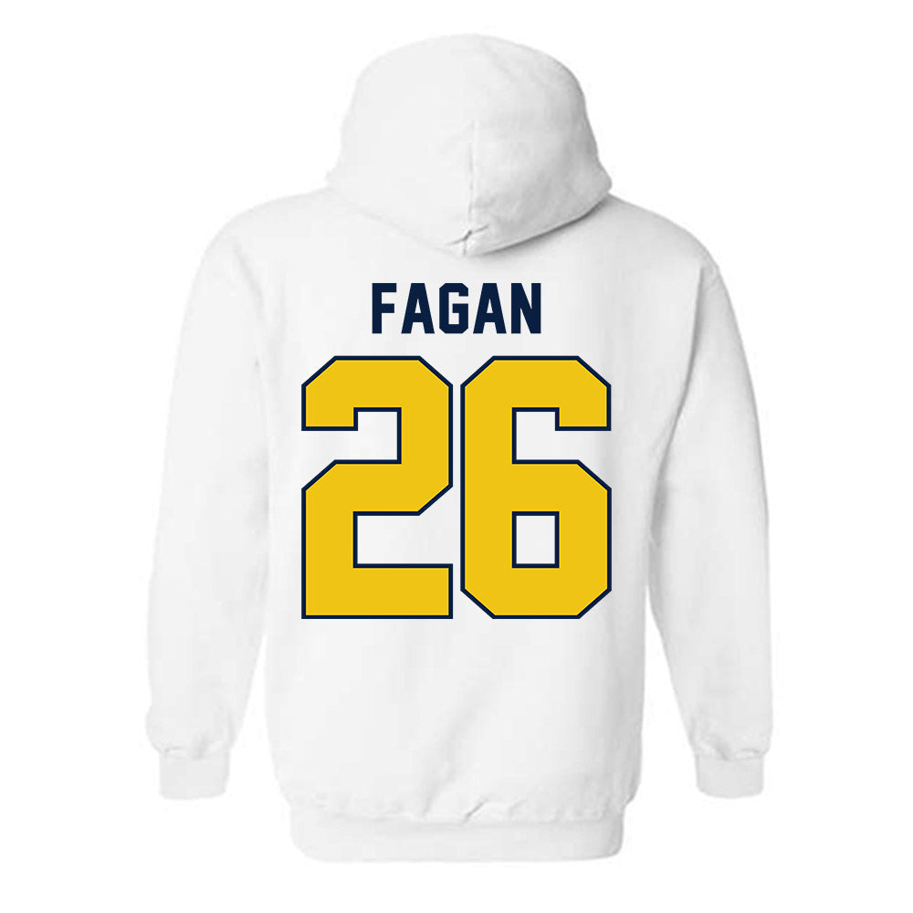 Michigan - NCAA Women's Lacrosse : Molly Fagan - Classic Shersey Hooded Sweatshirt-2