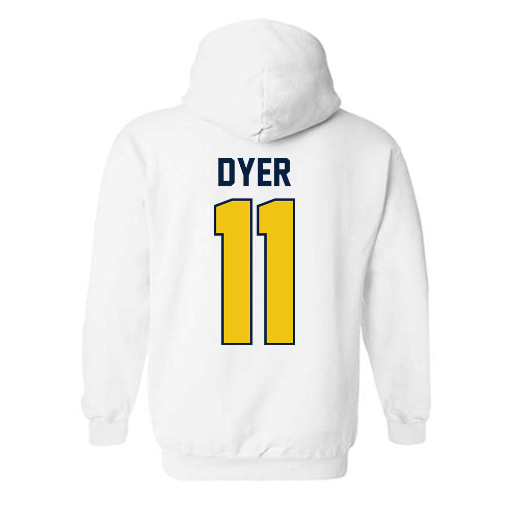 Michigan - NCAA Women's Lacrosse : Kaylee Dyer - Classic Shersey Hooded Sweatshirt-1